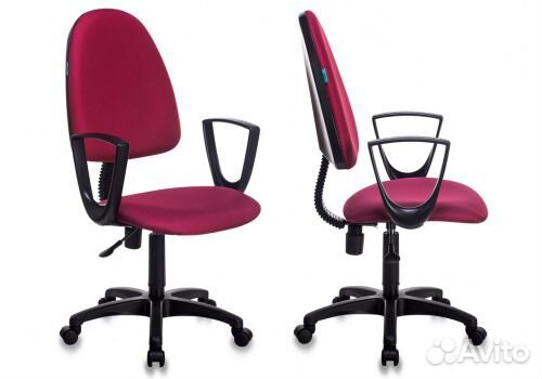 Кресло Бюрократ Ch-1300N cherry Бордовый