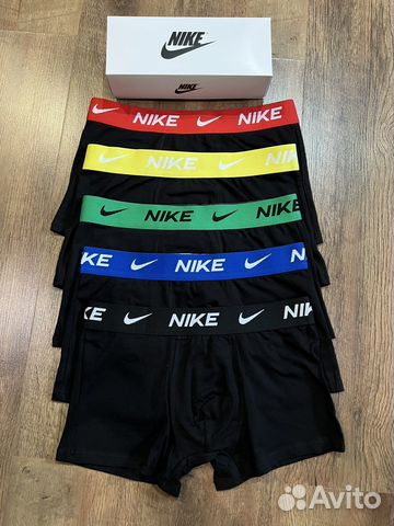 Трусы боксеры Найк Black