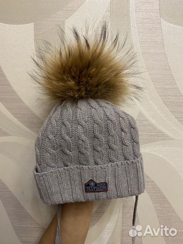 Зимняя шапка и шарф