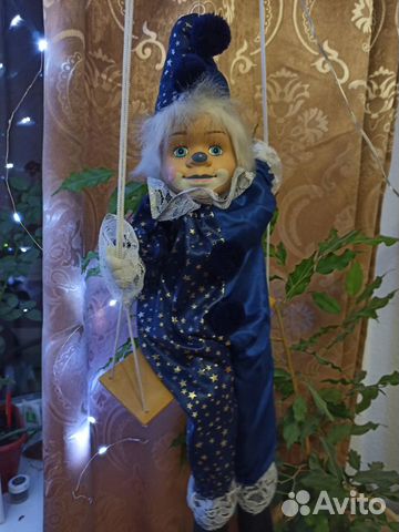 Фарфоровые куклы-клоуны, винтаж, Германия, XX век