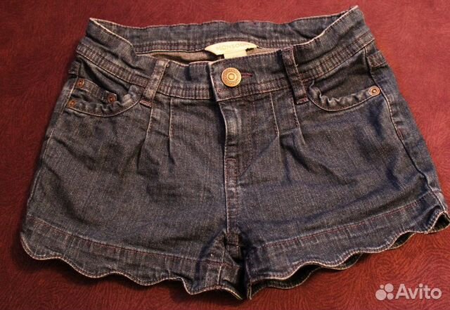 Джинсовые шортики Monsoon 3-4 года