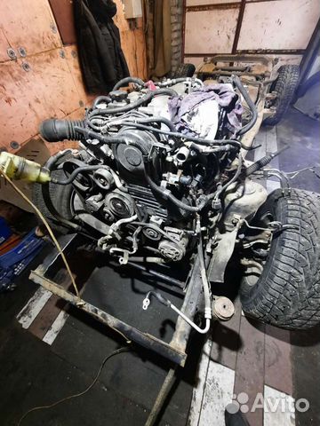 Двигатель 4D56U mitsubishi, всборе с навесным