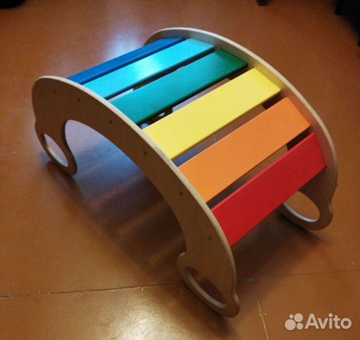 Детская качалка Радуга