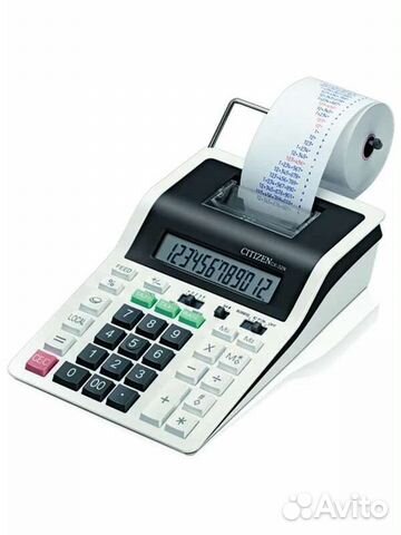 Калькулятор с печатью Citizen CX-121N