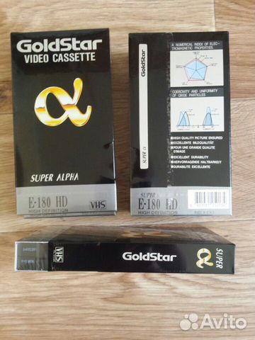 Видео кассеты Gold star