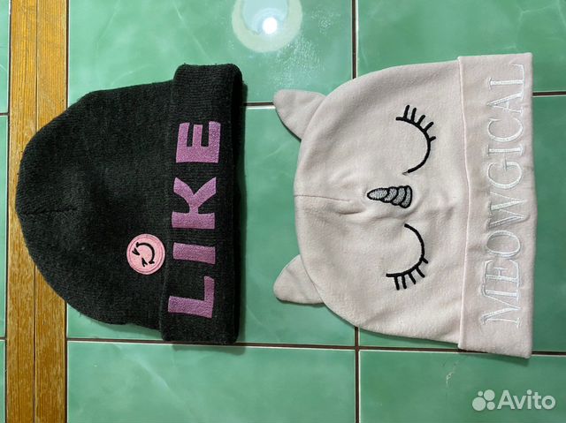 Defacto детские шапки р.52/54