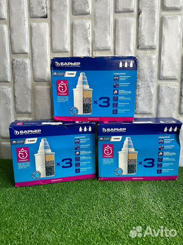 Картридж для фильтра Барьер Стандарт 3 шт