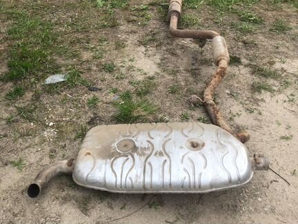 Глушитель резонатор Volvo S40 2004-12 2.4 B5244S4