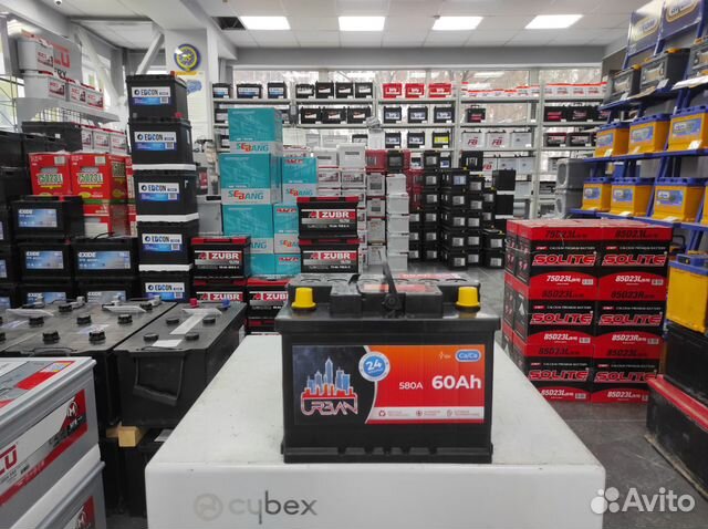 Аккумулятор 60Ач 580А Сербия urban обратной