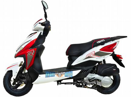 Скутер Vento City 150 см3 (49 см3) красный