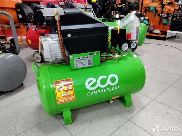 Eco ae 1005 3. Компрессор Eco AE 251-18. Компрессор масляный Eco AE-501-3, 50 Л, 1.8 КВТ.