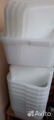 Емкости куботейнеры из пищевого пластика