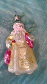Дед мороз СССР елочная игрушка