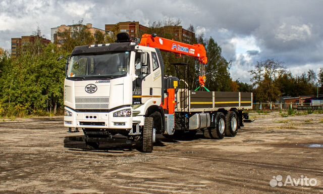 FAW CA5250 с КМУ, 2023