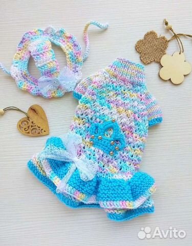 Вязанные вещи питомцам