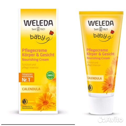 Weleda Зубная паста Крем с календулой