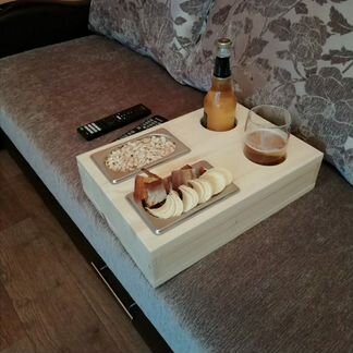 Поднос-подставка для пива/напитков и закуски