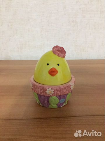 Солонка и перечница в виде цыпленка пасха