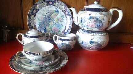 Фарфоровый чайный сервиз Япония винтаж