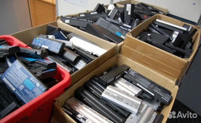 Неисправные акб для ноутбуков. На элементы 18650