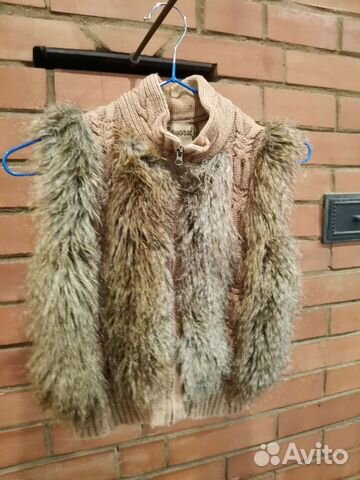 Жилетка для девочки 116 122