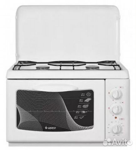 Плита газовая настольная gefest пгэ 120 (бел.)