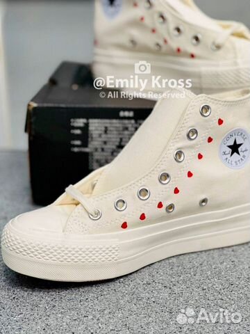 Converse Valentine's Day Platform