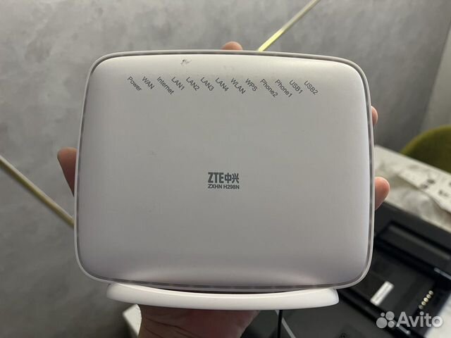 Wifi роутер ZTE zxhn H298N