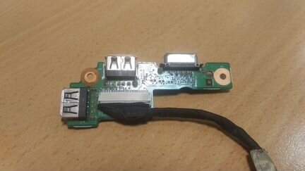 Плата USB и VGA. Dell N5010 inspron