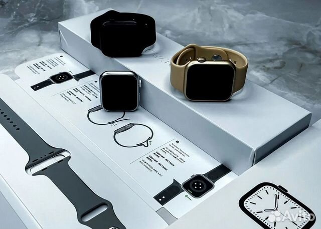 Apple watch 7 premium Безрамочный экран