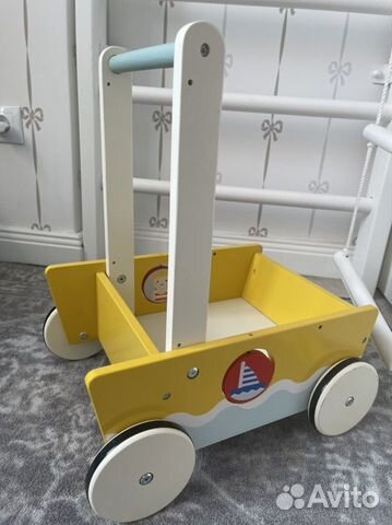 Ходунки каталка Forest Kids деревянная