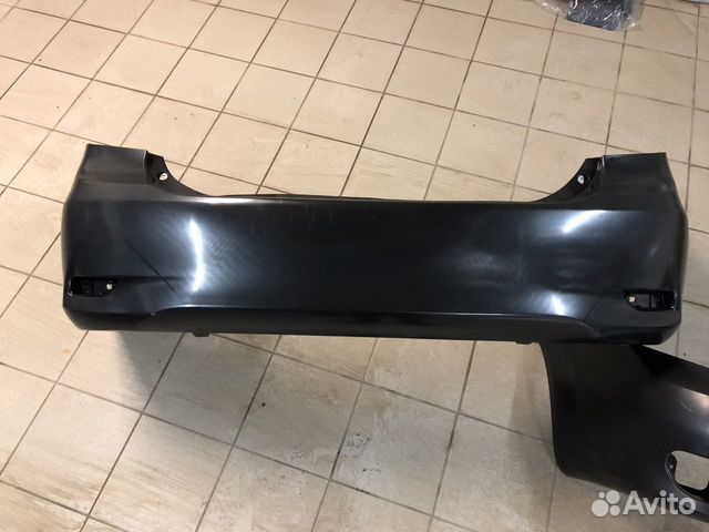 Задний бампер Toyota Corolla 150 (рестайлинг)