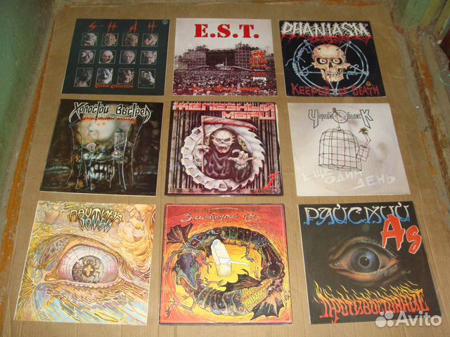 Коллекция винила Русский рок N 7(Металл)