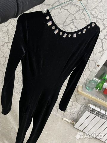 Комбенезон бархатный