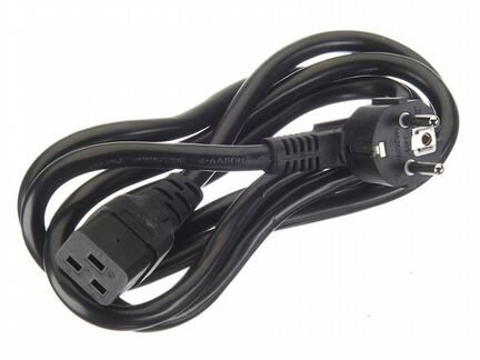 Кабель питания C19 (2.5х3) для майнинга