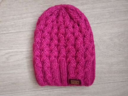 Шапка бини женская теплая