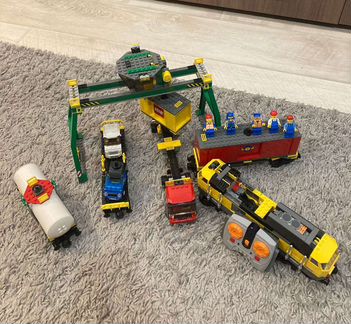 Lego City 7939 Грузовой поезд