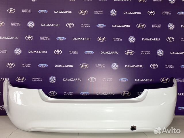 Бампер Задний Форд Фокус 2 Белый