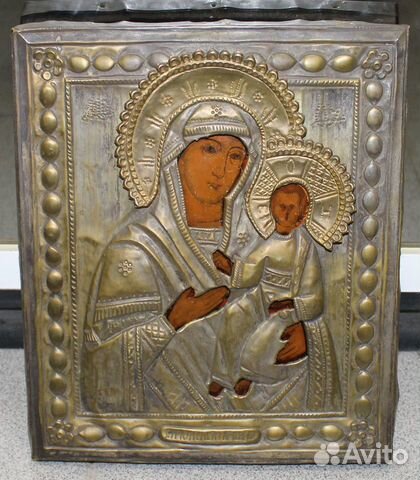Икона Смоленская Пресвятая Богородица в Окладе
