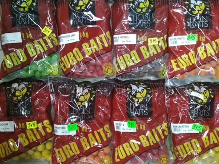 Lion baits бойлы тонущие серии euro baits
