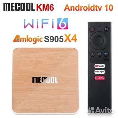 Тв приставка Smart TV Box Mecool KM6 