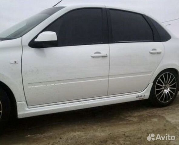 Пороги granta sport оригинал в цвет