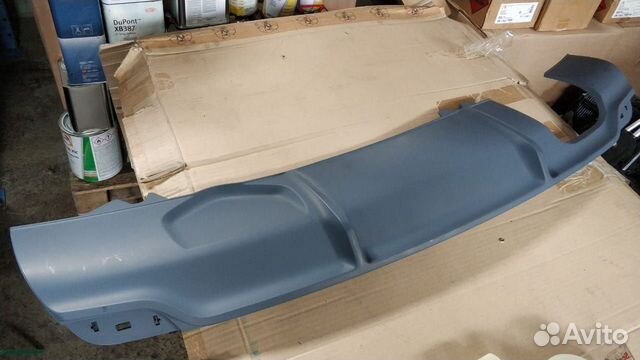 Спойлер заднего бампера / audi A1 11 VAG