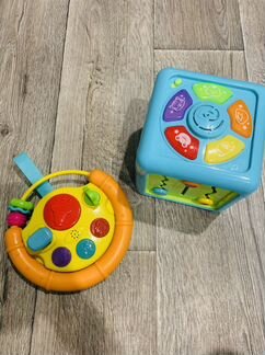 Руль и музыкальный кубик