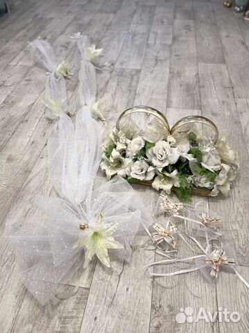 Свадебные украшения на машину(прокат)