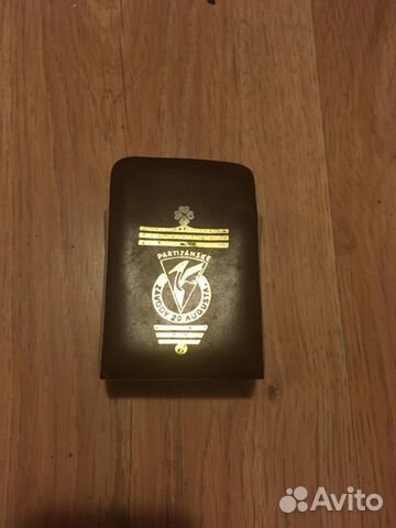 Портсигар кожаный для мягкой пачки сигарет СССР