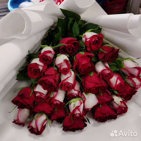 Букет из красных роз