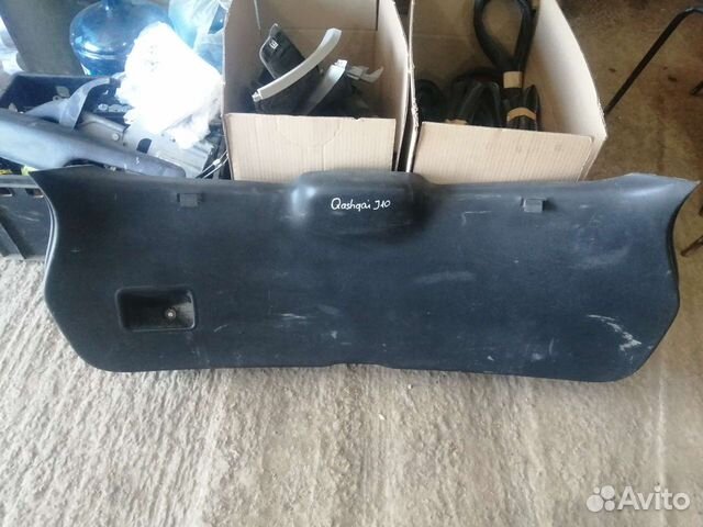Обшивка крышки багажника Nissan Qashqai J10