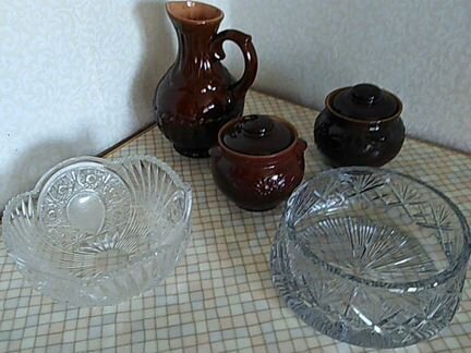 Вазы, горшочки, кувшин