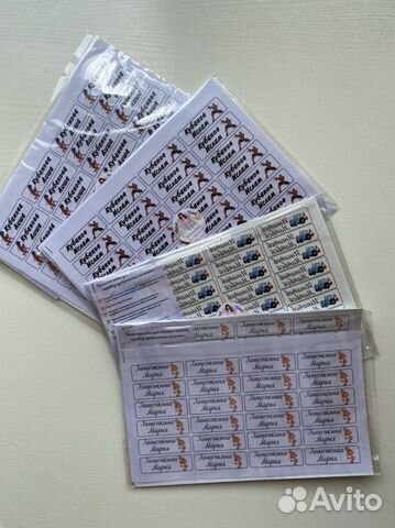 Стикеры на одежду и предметы